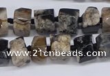 CAA1113 15.5 inches 8*12mm - 15*20mm nuggets sakura agate beads