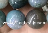 CAA2368 15.5 inches 14mm round Indian agate beads wholesale