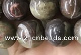 CAA2374 15.5 inches 12mm round ocean agate beads wholesale