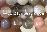 CAA2379 15.5 inches 6mm round Botswana agate beads wholesale