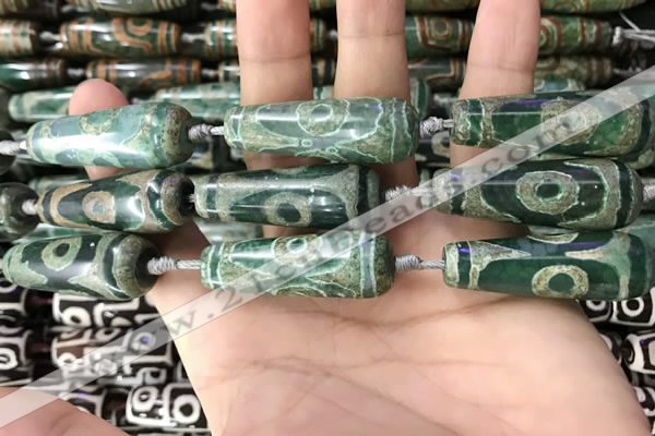 CAA2700 15.5 inches 14*38mm - 16*43mm teardrop tibetan agate dzi beads