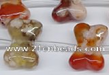 CAA3613 15.5 inches 18*25mm - 20*30mm bone sakura agate beads