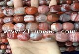 CAA4571 15.5 inches 13*16mm - 15*20mm rice south red agate beads
