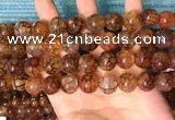 CAA5058 15.5 inches 12mm round dragon veins agate beads wholesale
