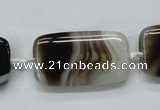 CAA536 15.5 inches 20*35mm rectangle madagascar agate beads