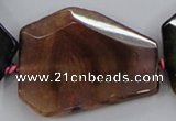CAA623 15.5 inches 38*48mm freeform dragon veins agate beads