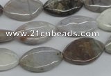 CAA772 15.5 inches 12*20mm marquise New Brazilian agate beads