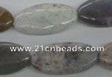 CAA773 15.5 inches 15*30mm marquise New Brazilian agate beads