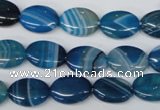 CAA933 15.5 inches 10*14mm oval agate gemstone beads