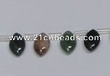 CAB412 15.5 inches 8*12mm horse eye moss agate gemstone beads