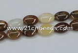CAB598 15.5 inches 7*10mm oval mexican agate gemstone beads