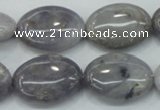 CAB927 15.5 inches 18*25mm oval natural purple agate beads wholesale