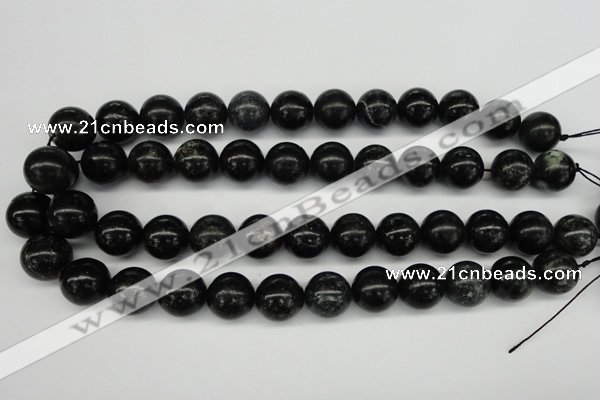 CAE07 15.5 inches 16mm round astrophyllite beads wholesale