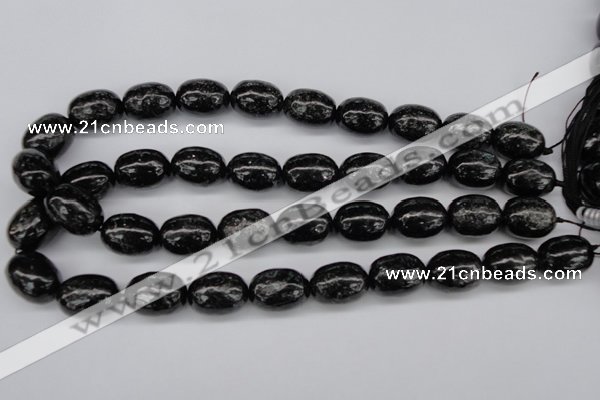 CAE18 15.5 inches 15*20mm egg-shaped astrophyllite beads wholesale