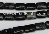 CAE88 15.5 inches 8*12mm rectangle astrophyllite beads wholesale