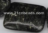 CAE96 15.5 inches 30*40mm rectangle astrophyllite beads wholesale