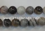 CAG2413 15.5 inches 10mm round Chinese botswana agate beads