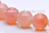 CAG267 14mm round agate gemstone beads Wholesale