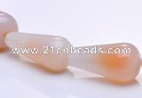 CAG270 13*29mm teardrop agate  gemstone beads Wholesale