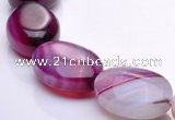 CAG281 18*25mm nugget agate  gemstone beads Wholesale