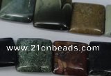 CAG3530 15.5 inches 20*20mm square ocean agate gemstone beads