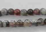 CAG3682 15.5 inches 8mm round botswana agate beads wholesale