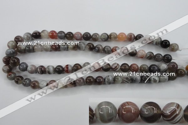 CAG3683 15.5 inches 10mm round botswana agate beads wholesale