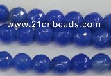 CAG4488 15.5 inches 6mm faceted round agate beads wholesale
