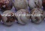 CAG6666 15.5 inches 16mm round Mexican crazy lace agate beads