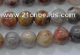 CAG6671 15.5 inches 6mm round natural crazy lace agate beads