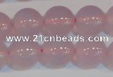 CAG7154 15.5 inches 14mm round pink agate gemstone beads