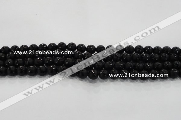 CAG8680 15.5 inches 6mm round matte tibetan agate gemstone beads