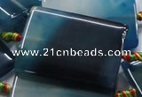 CAG889 15.5 inches 30*40mm rectangle agate gemstone beads wholesale
