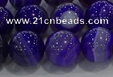 CAG9174 15.5 inches 14mm round line agate beads wholesale