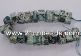 CAG9751 15.5 inches 15*28mm - 17*30mm cuboid ocean agate beads