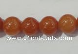 CAJ354 15.5 inches 12mm round red aventurine beads wholesale