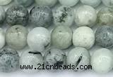 CAJ865 15 inches 6mm round jade gemstone beads