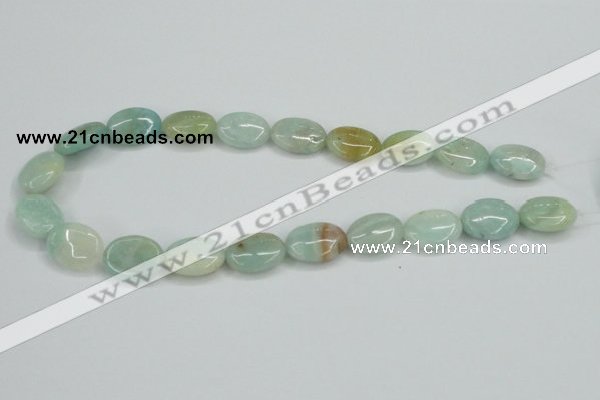 CAM119 15.5 inches 15*20mm oval amazonite gemstone beads wholesale