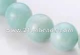 CAM21 15.5 inches natural amazonite 16mm round beads Wholesale