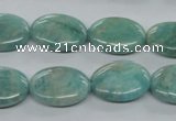 CAM501 15.5 inches 13*18mm oval mexican amazonite gemstone beads