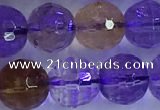 CAN226 15.5 inches 9mm faceted round ametrine beads wholesale