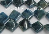 CAP209 15.5 inches 12*12mm diamond natural apatite gemstone beads