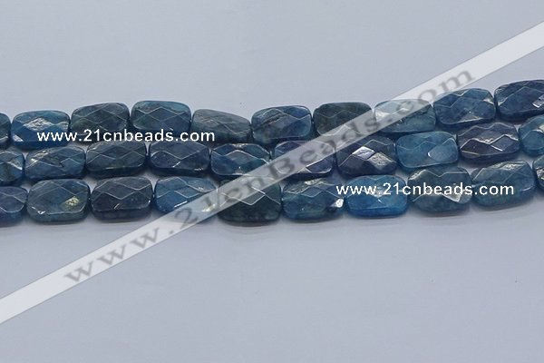 CAP397 15.5 inches 12*16mm faceted rectangle apatite gemstone beads