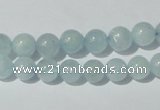 CAQ201 15.5 inches 8mm round natural aquamarine beads wholesale