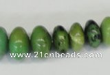 CAU30 Multi-size rondelle australia chrysoprase beads wholesale