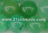 CAU355 15.5 inches 14mm round Australia chrysoprase beads