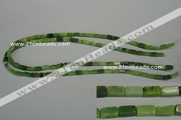 CAU59 15.5 inches 4*8mm cuboid Australia chrysoprase beads