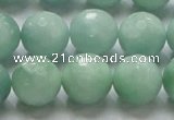CBJ09 15.5 inches 16mm faceted round jade beads wholesale