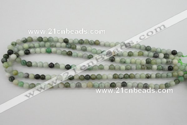 CBJ608 15.5 inches 6mm round jade beads wholesale