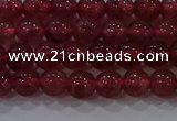 CBQ621 15.5 inches 6mm round strawberry quartz beads wholesale